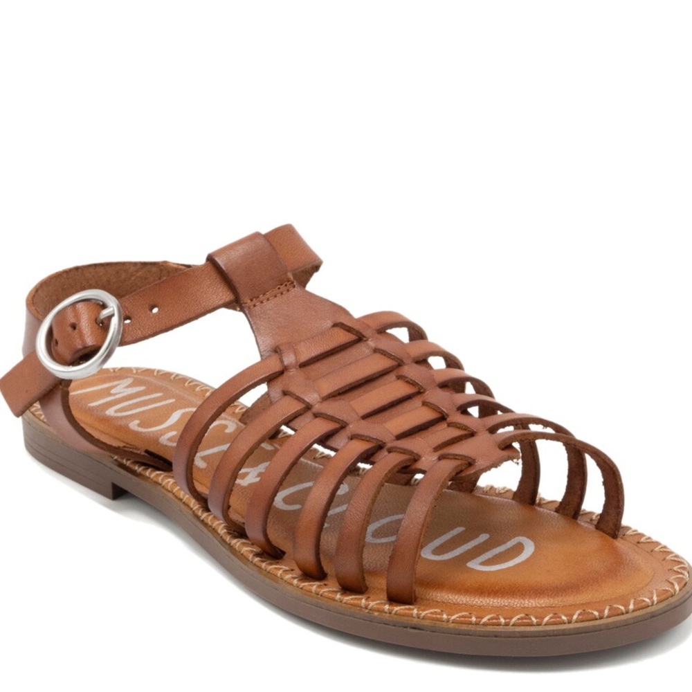 Musse & Cloud Brown Gladiator Sandals
